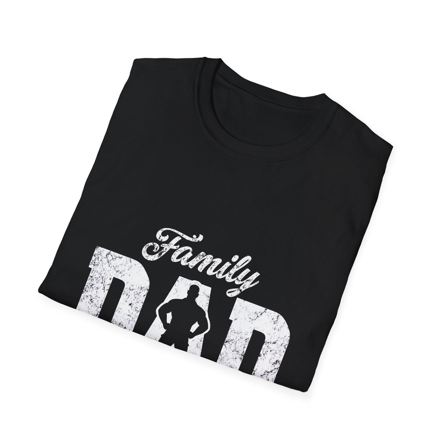 Family Dad Unisex Softstyle T-Shirt - Perfect Father's Day Gift, Dad Casual Wear, Family Reunion Outfits, Everyday Comfort