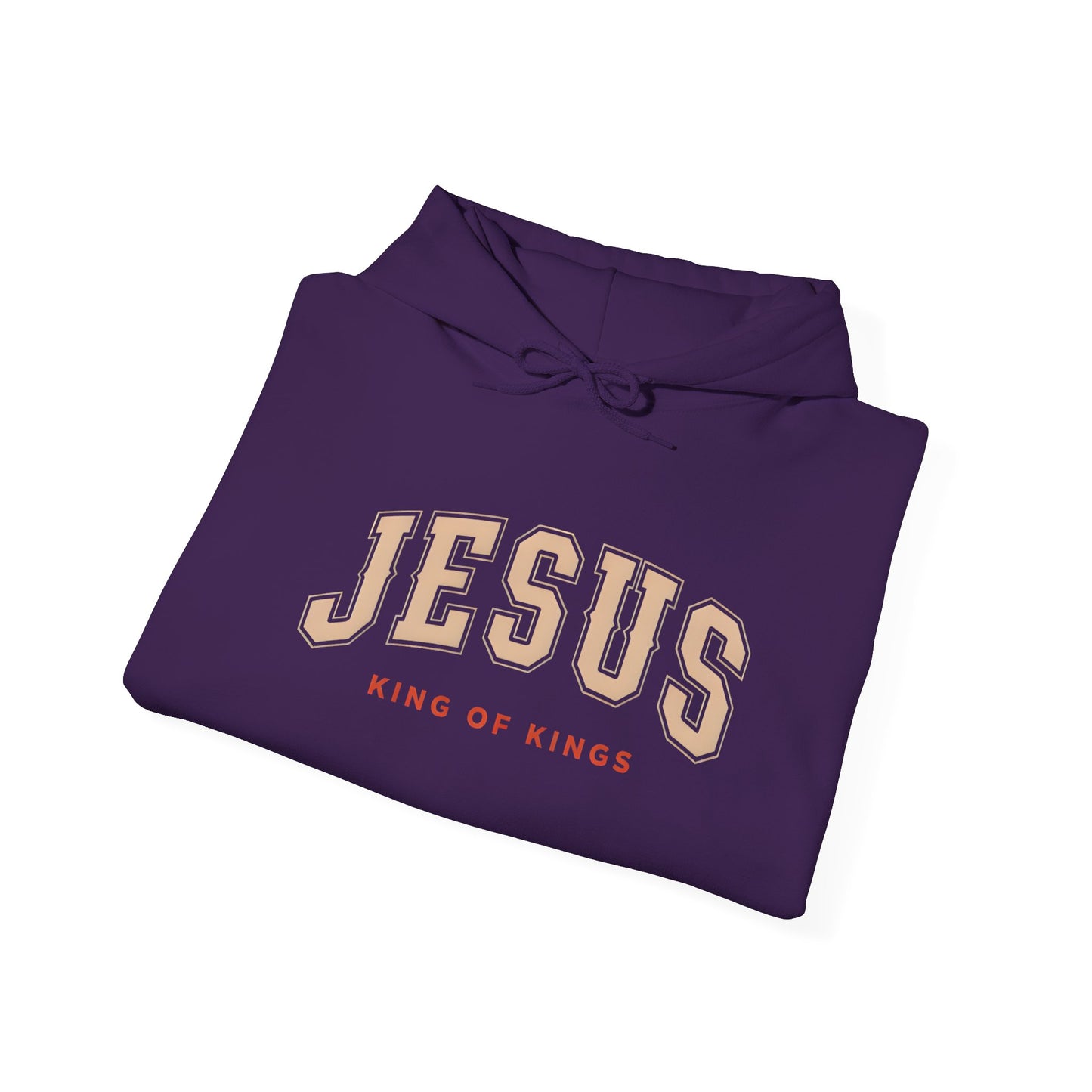 Faith-Inspired Unisex Hoodie - Jesus, King of Kings, Cozy Streetwear, Perfect Gift for Religious Occasions, Christian Apparel, [...]