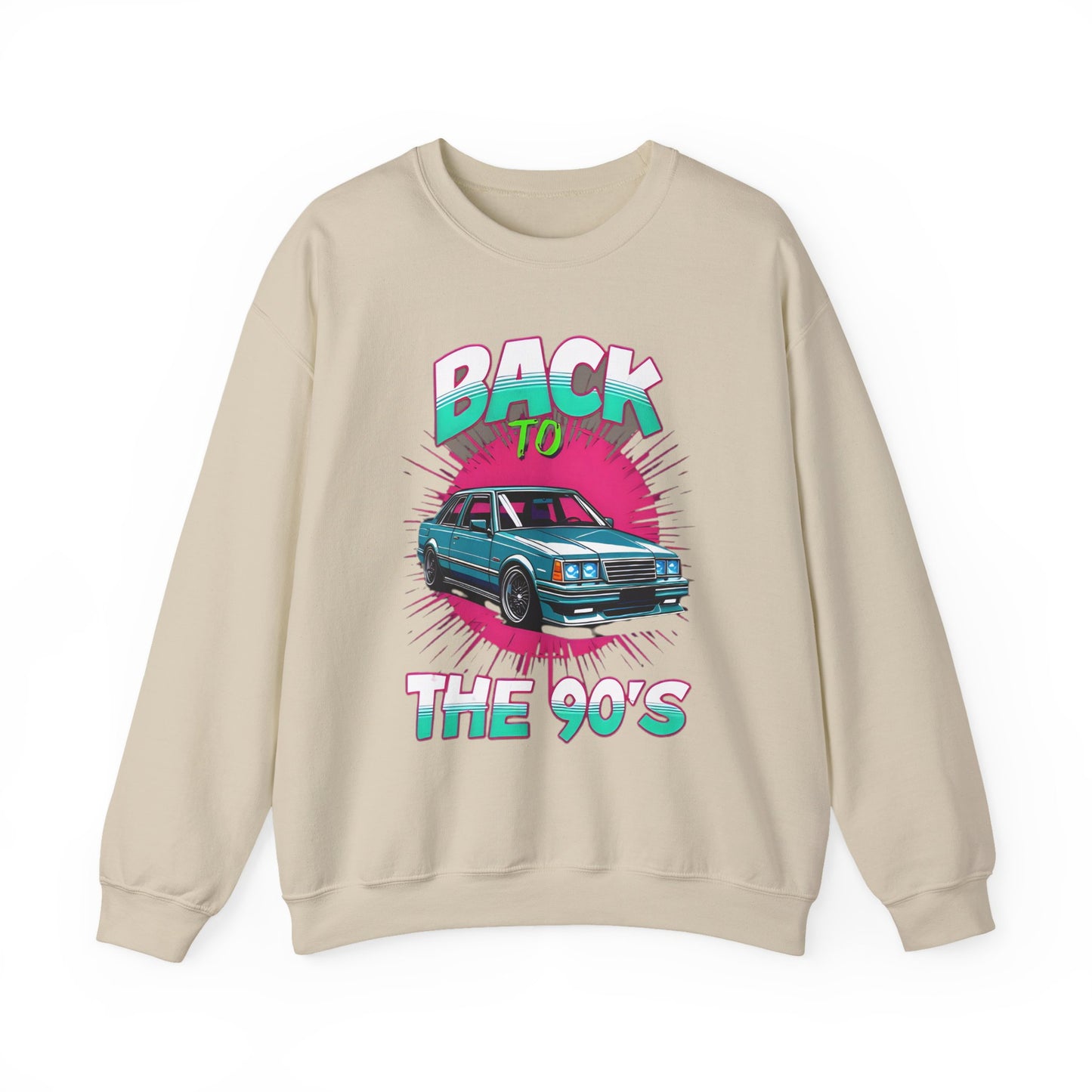 Retro 90's Crewneck Sweatshirt | Unisex Vintage Style, Nostalgic Fashion, Cozy Wardrobe Staple, Gift for 90's Lovers, Casual Every Day