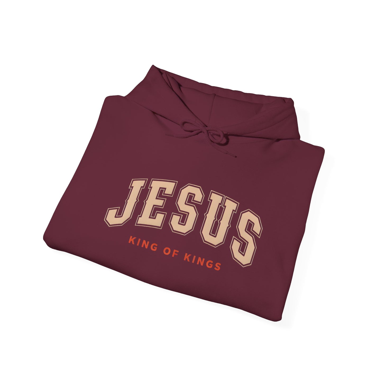 Faith-Inspired Unisex Hoodie - Jesus, King of Kings, Cozy Streetwear, Perfect Gift for Religious Occasions, Christian Apparel, [...]