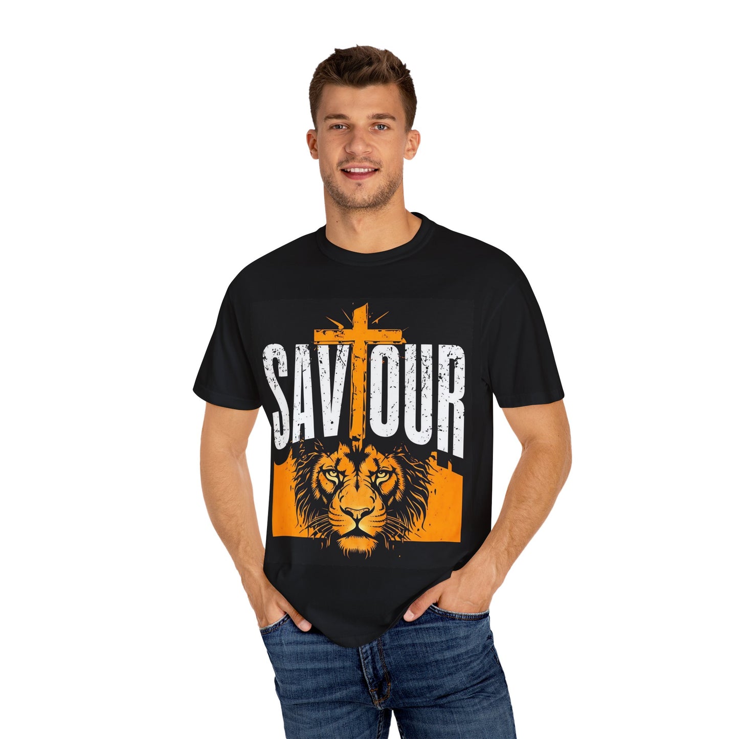 Saviour Unisex Garment-Dyed T-shirt