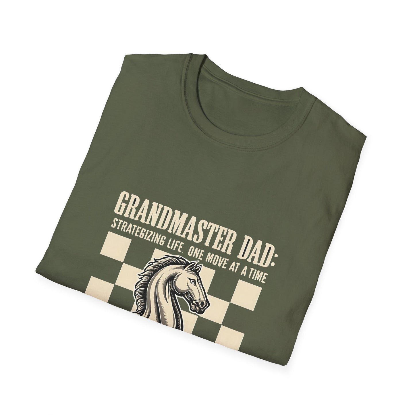 Chess Dad Unisex T-Shirt - Grandmaster Gift, Father's Day Tee, Strategy Enthusiast Shirt, Gaming Apparel, Personalized Father's Gift