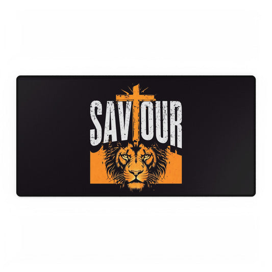 Saviour Desk Mat / Mouse Mat – Durable, Non-Slip Surface