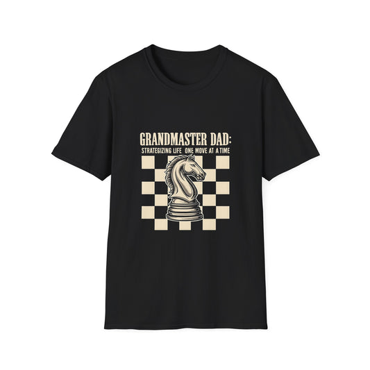 Chess Dad Unisex T-Shirt - Grandmaster Gift, Father's Day Tee, Strategy Enthusiast Shirt, Gaming Apparel, Personalized Father's Gift
