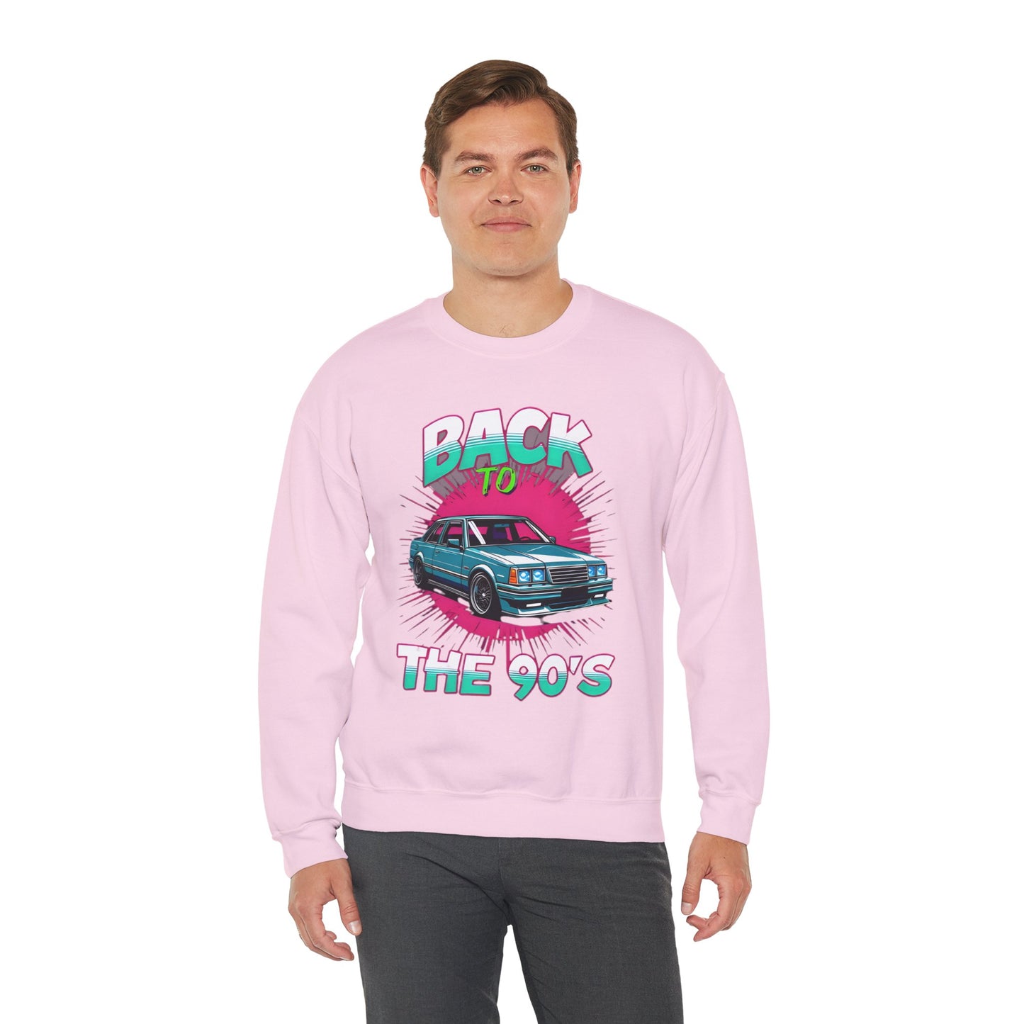 Retro 90's Crewneck Sweatshirt | Unisex Vintage Style, Nostalgic Fashion, Cozy Wardrobe Staple, Gift for 90's Lovers, Casual Every Day