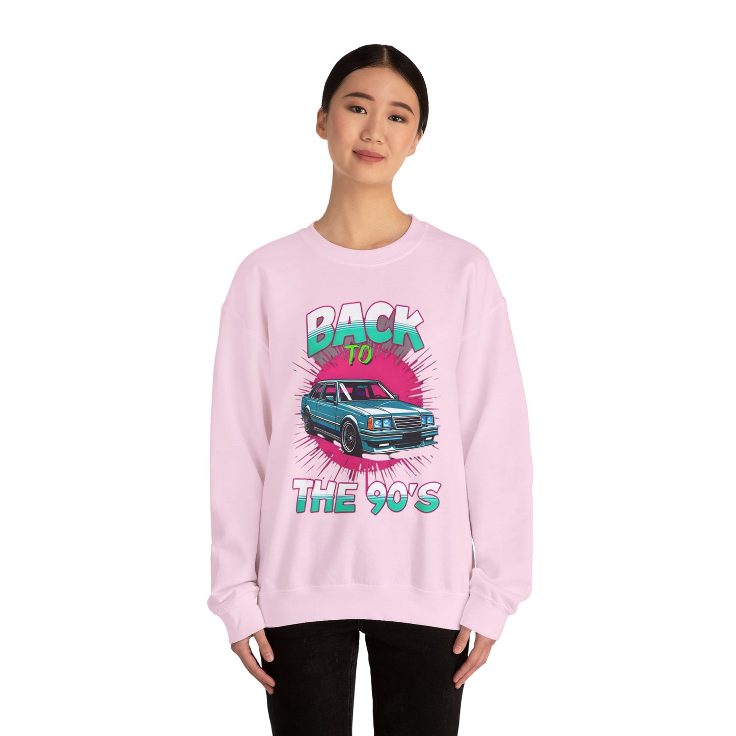 Retro 90's Crewneck Sweatshirt | Unisex Vintage Style, Nostalgic Fashion, Cozy Wardrobe Staple, Gift for 90's Lovers, Casual Every Day