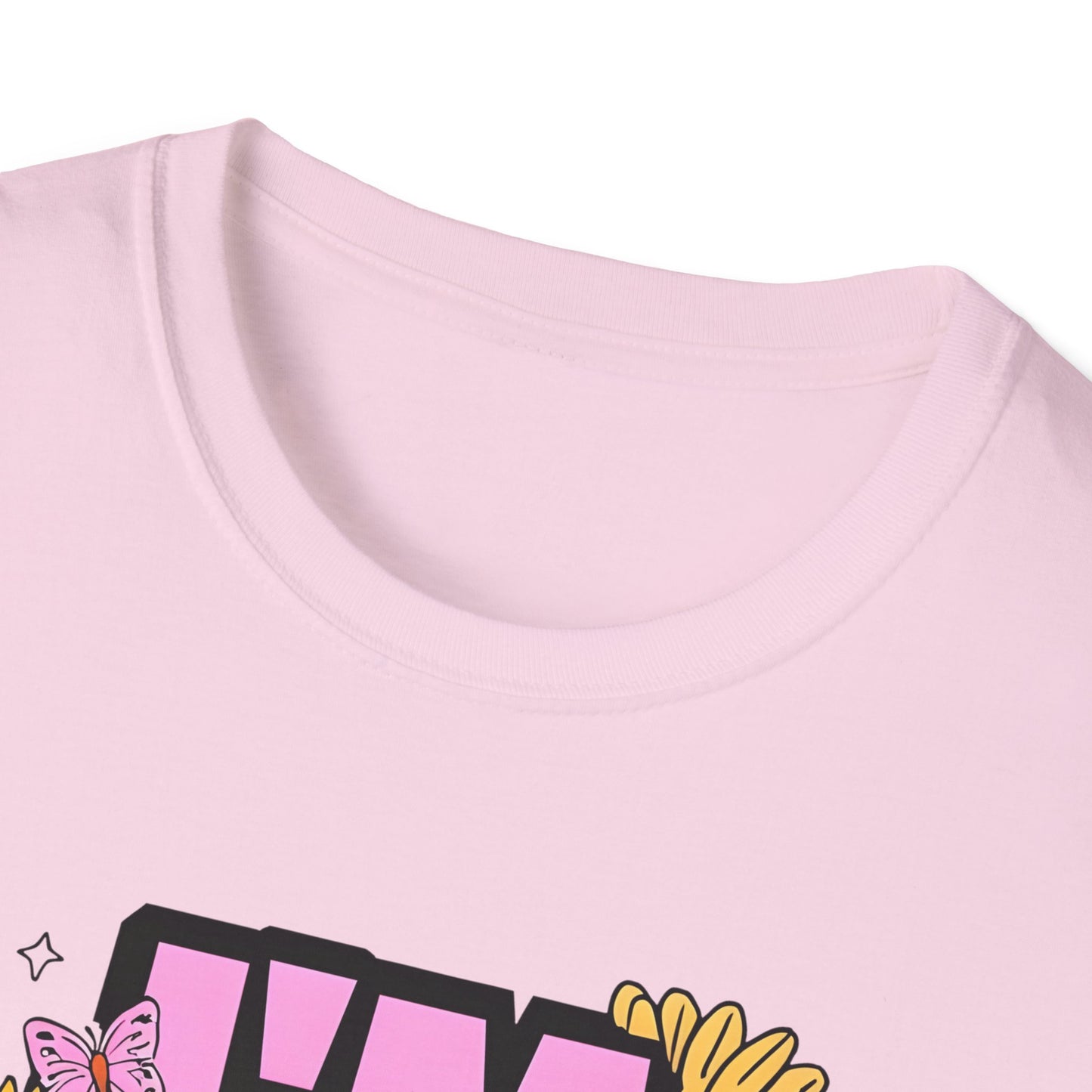 “I'm Just a Girl” Floral Unisex Softstyle T-Shirt – Expressive, Comfortable & Stylish